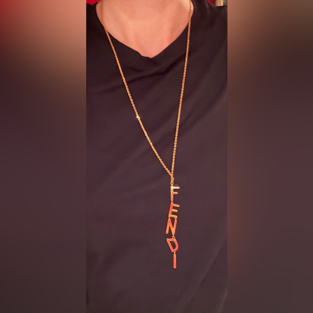 Fendi Gold Necklace